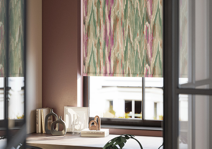 Bombay, Pink Crush - Twist&Fit Roller Blind - Image 5